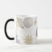 Mug Magic Festive Vintage Christmas モーフィングマグカップ (左)