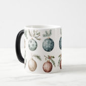 Mug Magic Festive Vintage Christmas モーフィングマグカップ (正面左)