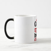 Mug Magic Funny Office Coffee Quotes モーフィングマグカップ (左)
