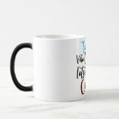 Mug Magic Funny Office Coffee Quotes モーフィングマグカップ (左)