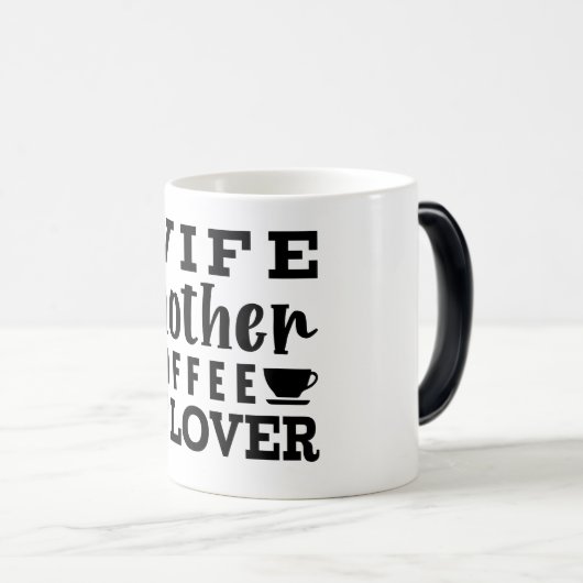 Mug Magic Funny Office Coffee Quotes モーフィングマグカップ (正面右)