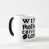 Mug Magic Funny Office Coffee Quotes モーフィングマグカップ (正面左)