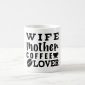 Mug Magic Funny Office Coffee Quotes モーフィングマグカップ (中央)