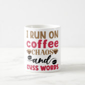 Mug Magic Funny Office Coffee Quotes モーフィングマグカップ (中央)