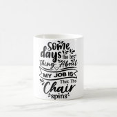 Mug Magic Funny Office Coffee Quotes モーフィングマグカップ (中央)