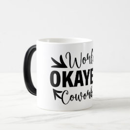 Mug Magic Funny Office Coffee Quotes モーフィングマグカップ