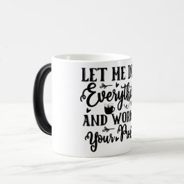 Mug Magic Funny Office Coffee Quotes モーフィングマグカップ