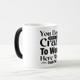 Mug Magic Funny Office Coffee Quotes モーフィングマグカップ