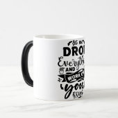 Mug Magic Funny Office Coffee Quotes モーフィングマグカップ (正面左)