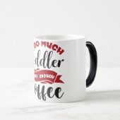 Mug Magic Funny Office Coffee Quotes モーフィングマグカップ (正面右)