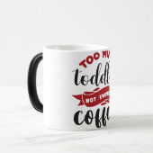 Mug Magic Funny Office Coffee Quotes モーフィングマグカップ (正面左)