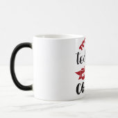 Mug Magic Funny Office Coffee Quotes モーフィングマグカップ (左)