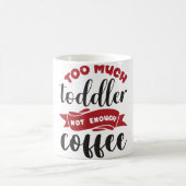 Mug Magic Funny Office Coffee Quotes モーフィングマグカップ (中央)