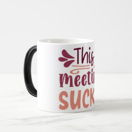 Mug Magic Funny Office Coffee Quotes モーフィングマグカップ