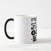 Mug Magic Funny Office Coffee Quotes モーフィングマグカップ (左)