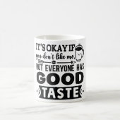 Mug Magic Funny Office Coffee Quotes モーフィングマグカップ (中央)
