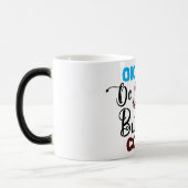 Mug Magic Funny Office Coffee Quotes モーフィングマグカップ (左)