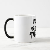 Mug Magic Funny Office Coffee Quotes モーフィングマグカップ (左)