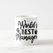 Mug Magic Funny Office Coffee Quotes モーフィングマグカップ (中央)