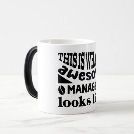 Mug Magic Funny Office Coffee Quotes モーフィングマグカップ