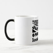Mug Magic Funny Office Coffee Quotes モーフィングマグカップ (左)