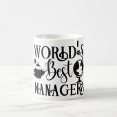 Mug Magic Funny Office Coffee Quotes モーフィングマグカップ (中央)