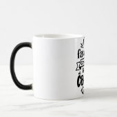 Mug Magic Funny Office Coffee Quotes モーフィングマグカップ (左)