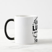 Mug Magic Funny Office Coffee Quotes モーフィングマグカップ (左)