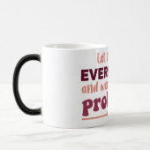 Mug Magic Funny Office Coffee Quotes モーフィングマグカップ (左)