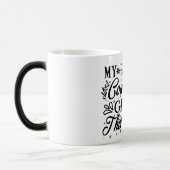 Mug Magic Funny Office Coffee Quotes モーフィングマグカップ (左)
