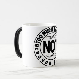 Mug Magic Funny Office Coffee Quotes モーフィングマグカップ