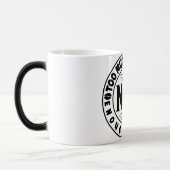 Mug Magic Funny Office Coffee Quotes モーフィングマグカップ (左)