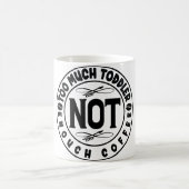 Mug Magic Funny Office Coffee Quotes モーフィングマグカップ (中央)