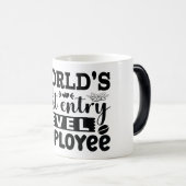 Mug Magic Funny Office Coffee Quotes モーフィングマグカップ (正面右)