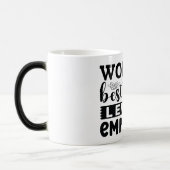 Mug Magic Funny Office Coffee Quotes モーフィングマグカップ (左)