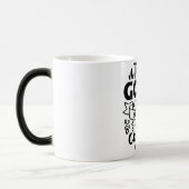 Mug Magic Funny Office Coffee Quotes モーフィングマグカップ (左)