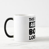 Mug Magic Funny Office Coffee Quotes モーフィングマグカップ (左)