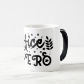 Mug Magic Funny Office Coffee Quotes モーフィングマグカップ (正面右)