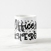 Mug Magic Funny Office Coffee Quotes モーフィングマグカップ (中央)