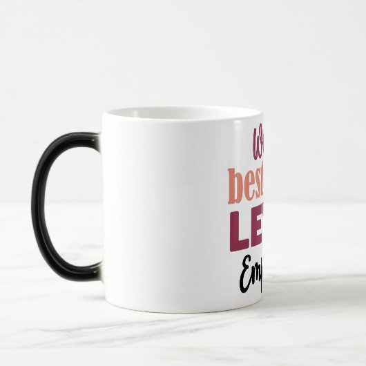 Mug Magic Funny Office Coffee Quotes モーフィングマグカップ (左)