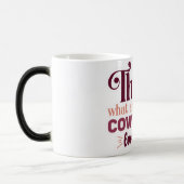 Mug Magic Funny Office Coffee Quotes モーフィングマグカップ (左)