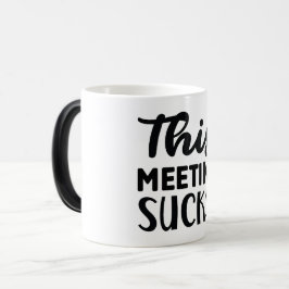 Mug Magic Funny Office Coffee Quotes モーフィングマグカップ