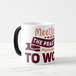 Mug Magic Funny Office Coffee Quotes モーフィングマグカップ