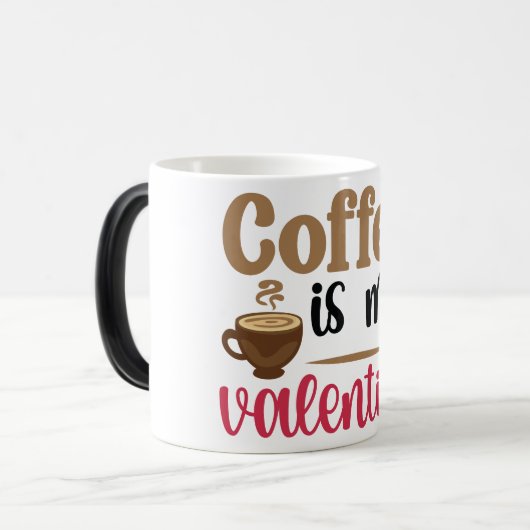 Mug Magic Funny Office Coffee Quotes モーフィングマグカップ (正面左)