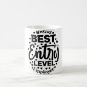 Mug Magic Funny Office Coffee Quotes モーフィングマグカップ (中央)