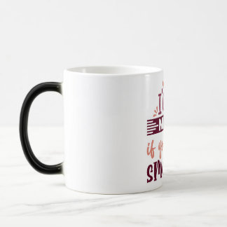 Mug Magic Funny Office Coffee Quotes モーフィングマグカップ
