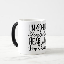 Mug Magic Funny Office Coffee Quotes モーフィングマグカップ