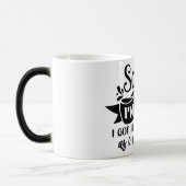 Mug Magic Funny Office Coffee Quotes モーフィングマグカップ (左)