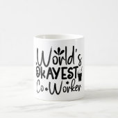 Mug Magic Funny Office Coffee Quotes モーフィングマグカップ (中央)
