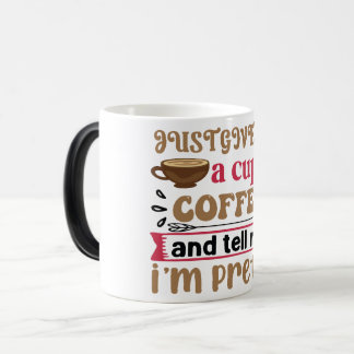 Mug Magic Funny Office Coffee Quotes モーフィングマグカップ